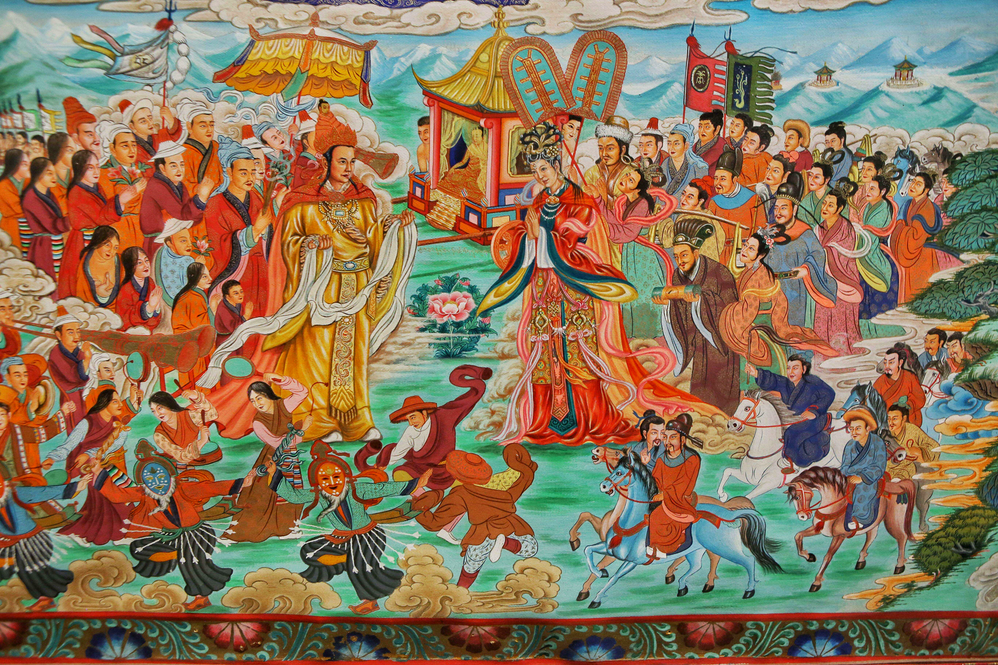 布达拉宫黄金之谜,布达拉宫内部的黄金从哪儿来的