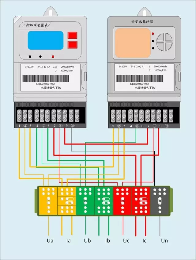 互感器电能表的接线方法,互感器电能表安装接线