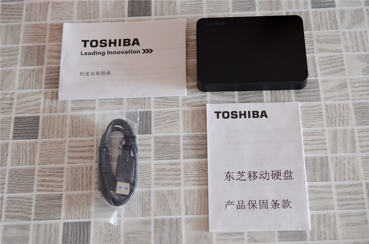 4TB超大容量+便携实用的移动硬盘-东芝A3移动硬盘体验