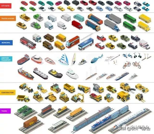 别说了，我们作品集的分析图都用灰系！（附全套素材）