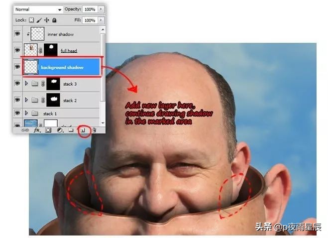 ps制作超现实创意人像,通过ps制作一幅超现实人像特效