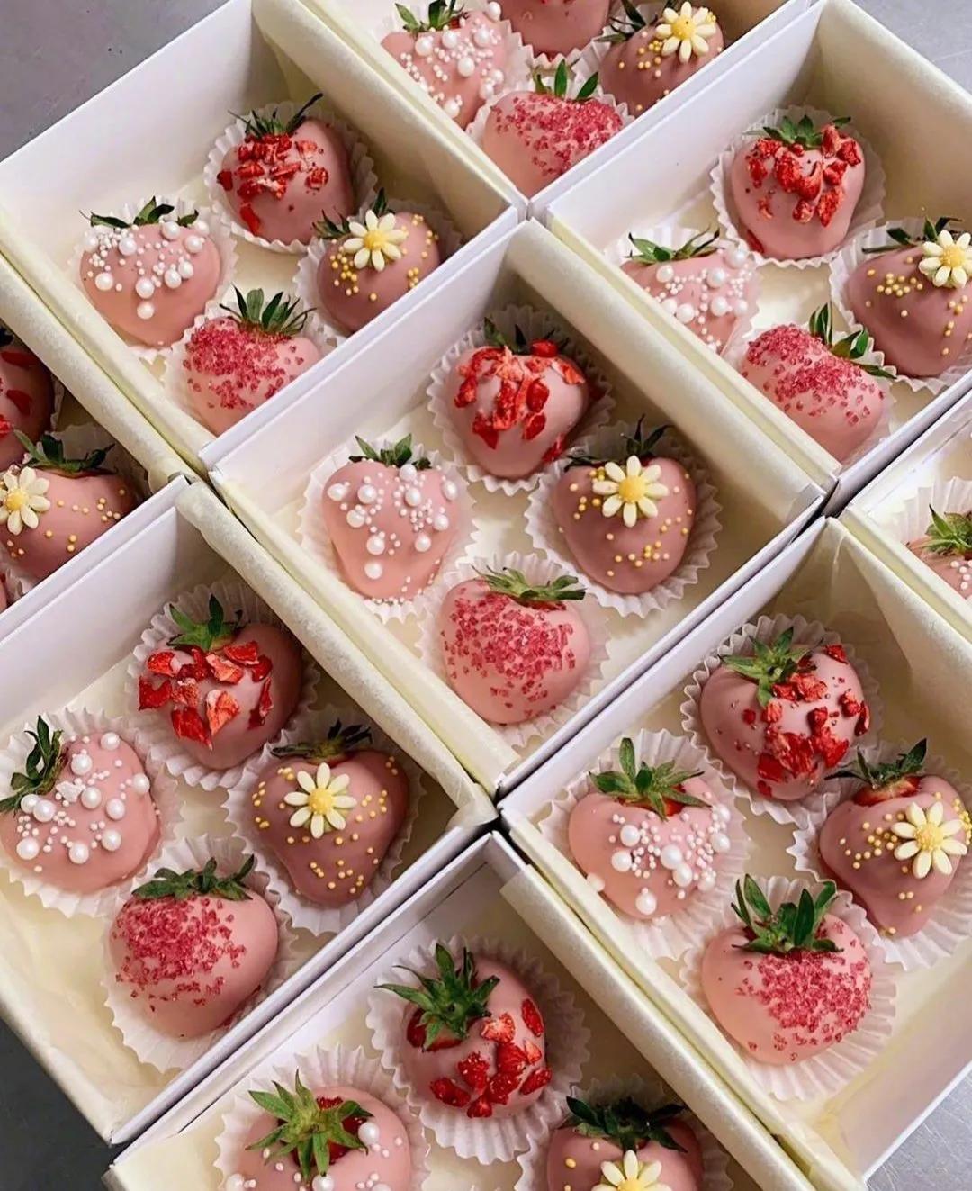 比利时草莓巧克力！盘它