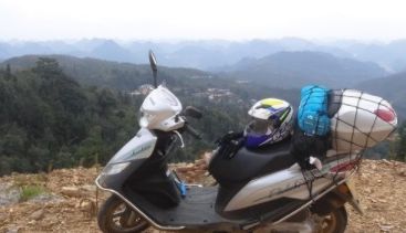 骑铃木uu125走川藏线的人多么,骑铃木uu去草原