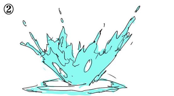 绘画水画法,绘画山水怎么画出立体感