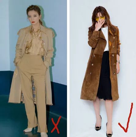 短风衣怎么穿出高级感,超长风衣穿搭技巧