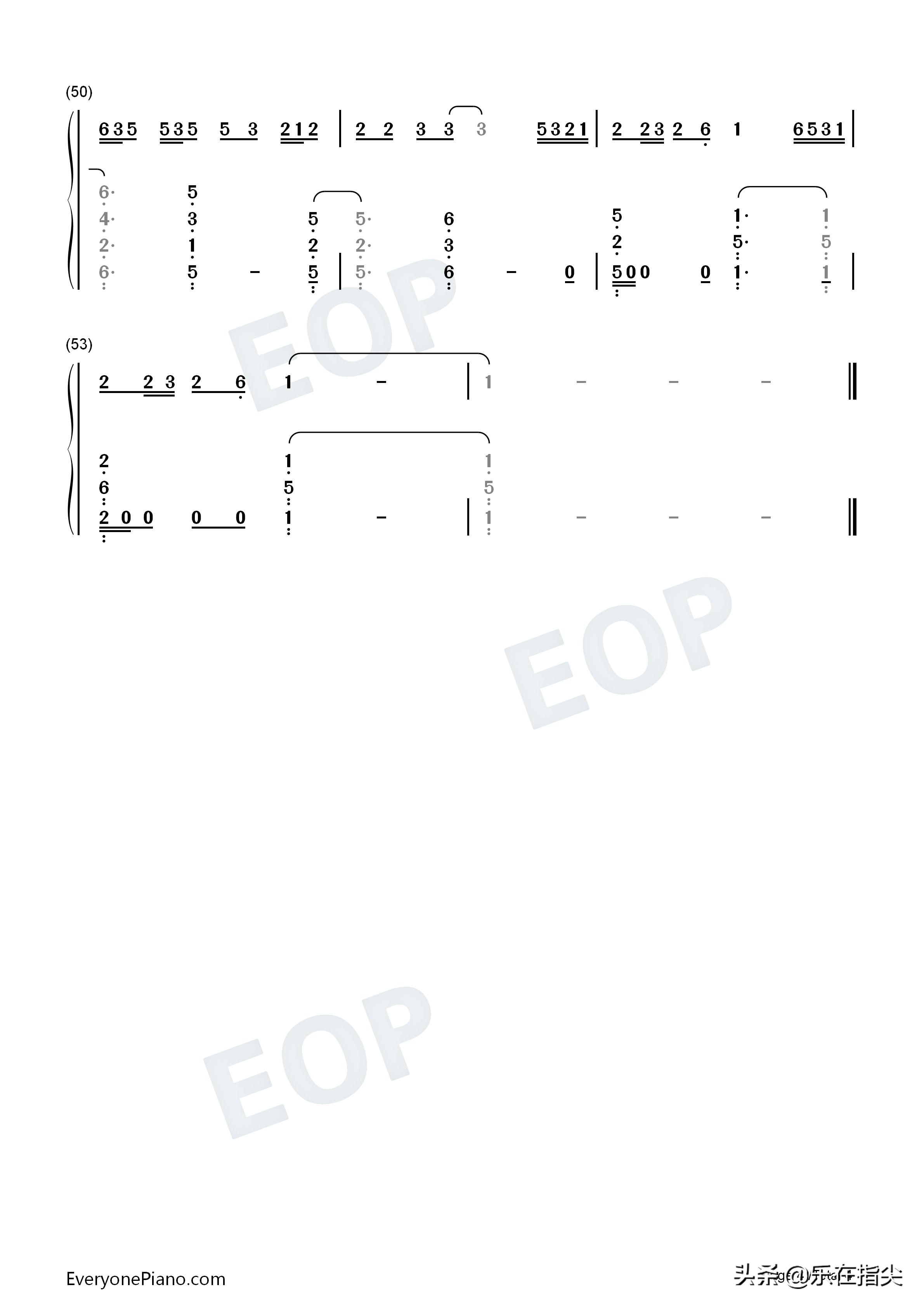 JesusInLA-简谱五线谱钢琴谱电子琴谱