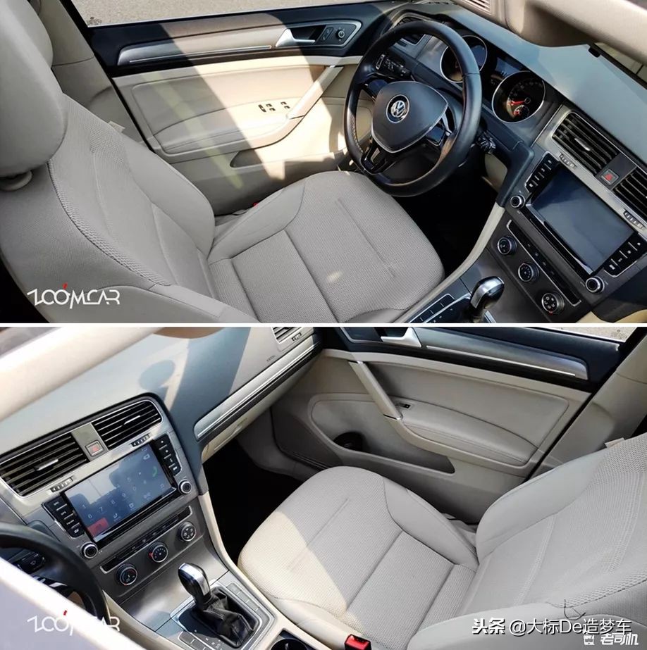 大众高尔夫7.5代1.4t落地价,高尔夫7代高级蓝