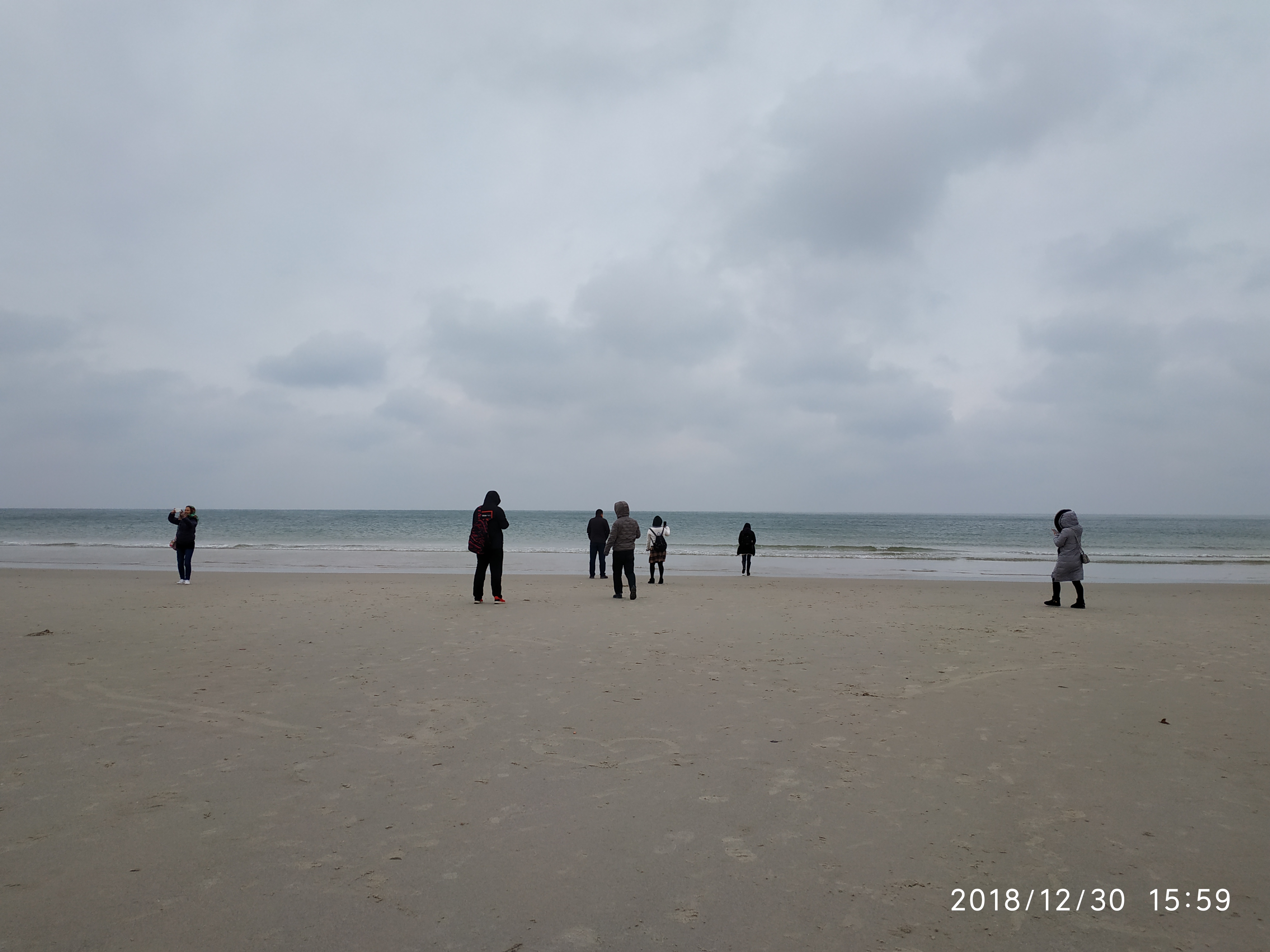 今年北海有多冷——银滩上的北海人如是说，要去玩海的听我说