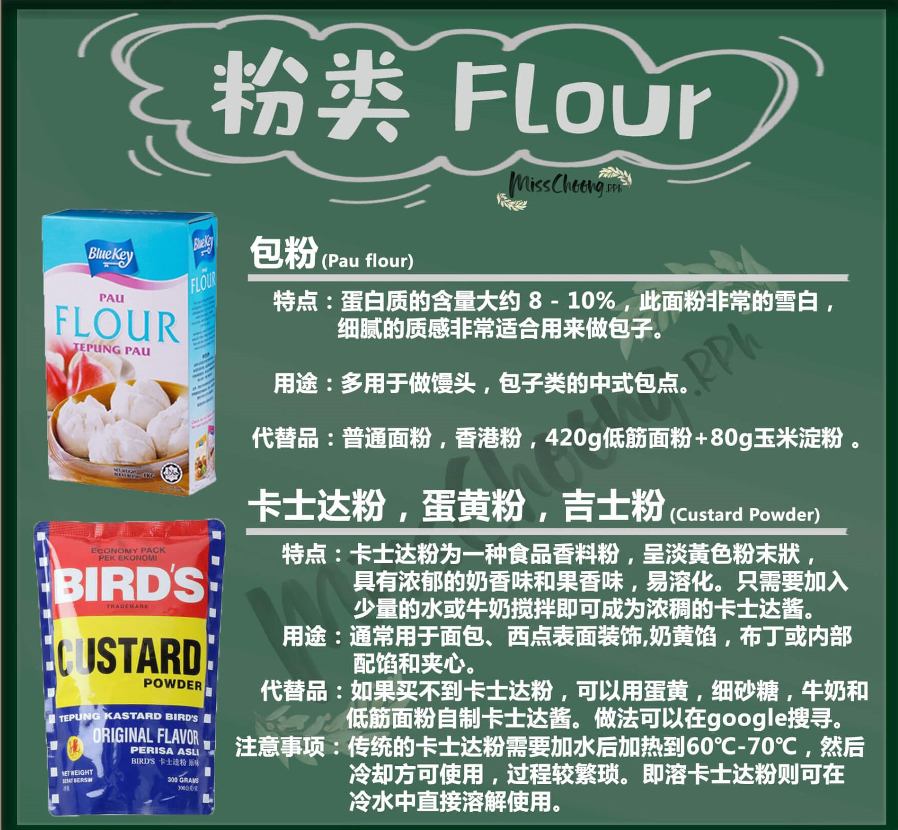 一招区分面粉与淀粉,面粉生粉玉米粉有什么区别