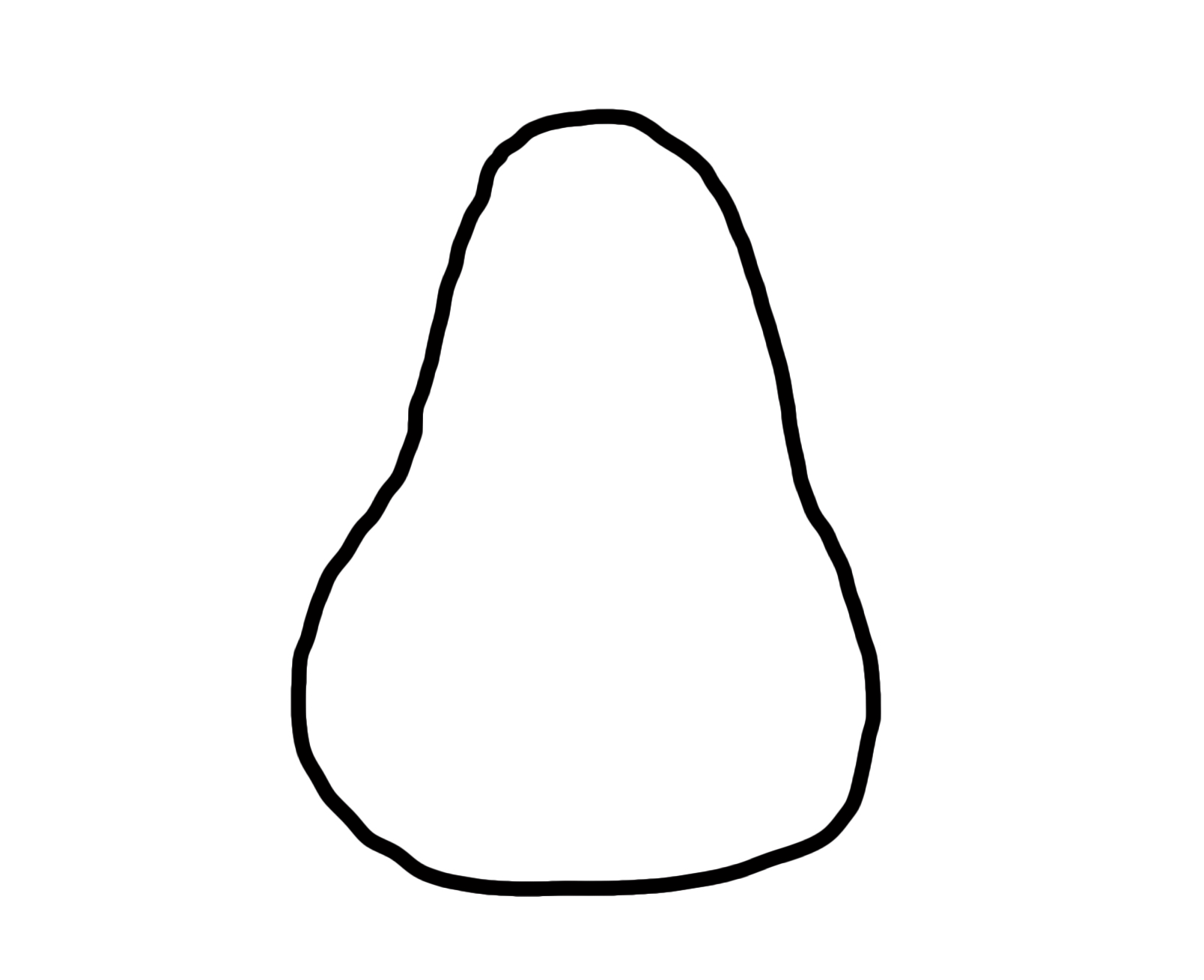 水果的画法儿童简笔画图片大全,梨子的画法儿童简笔画图片