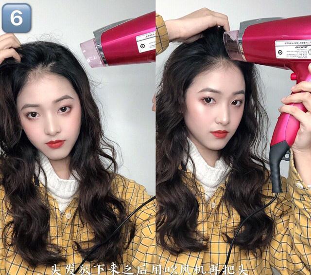 不用卷发棒,把直发变成羊毛卷的教程,手贱*党**也能学会