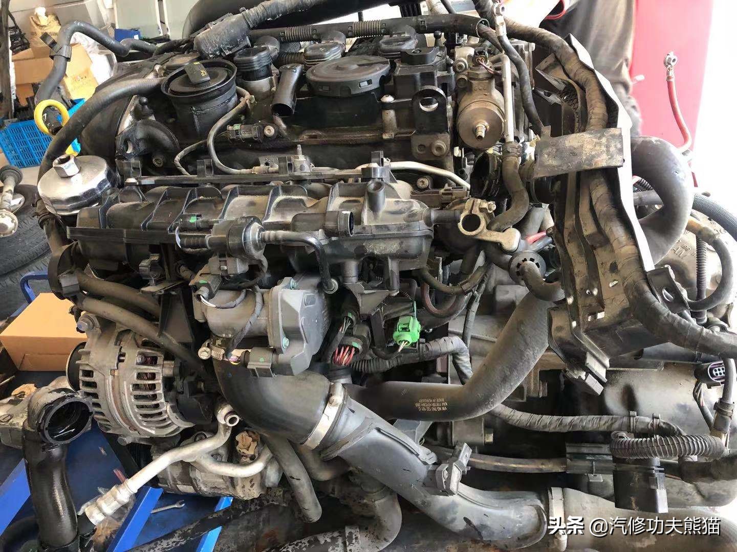 百年大众汽车品牌毁于烧机油？烧机油并非绝症，看看这台进口夏朗