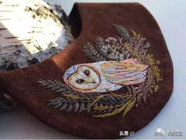 领口刺绣小花朵,刺绣花朵500种图片大全