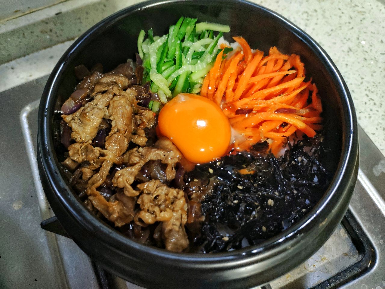 各种好吃的石锅饭,羊肉石锅拌饭教程