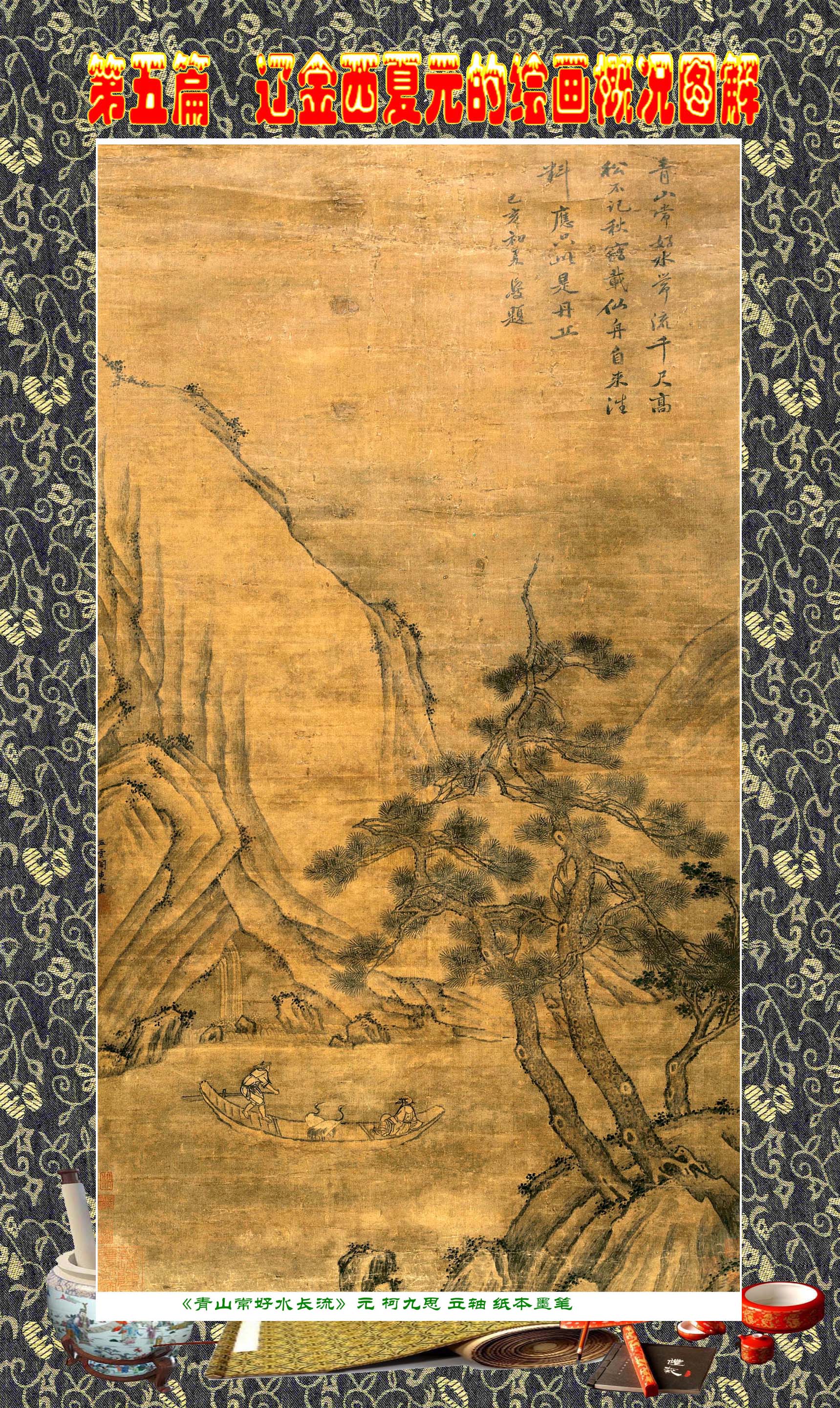 顾绍骅编辑中国画知识普及版第五篇辽金西夏元的绘画概况下一