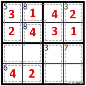 玩转数独四宫格,玩转数独有效法则
