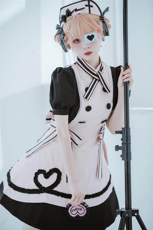 洛丽塔洋装小风格,洛丽塔夏季裙哥特萝莉风