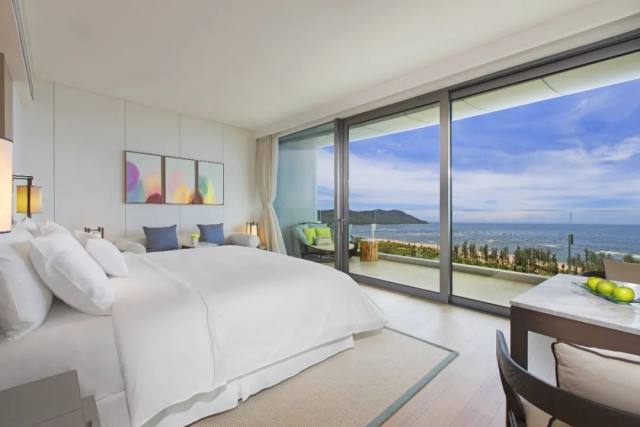 《欢乐颂》同款无边泳池、水上滑梯,住三亚威斯汀酒店海景房