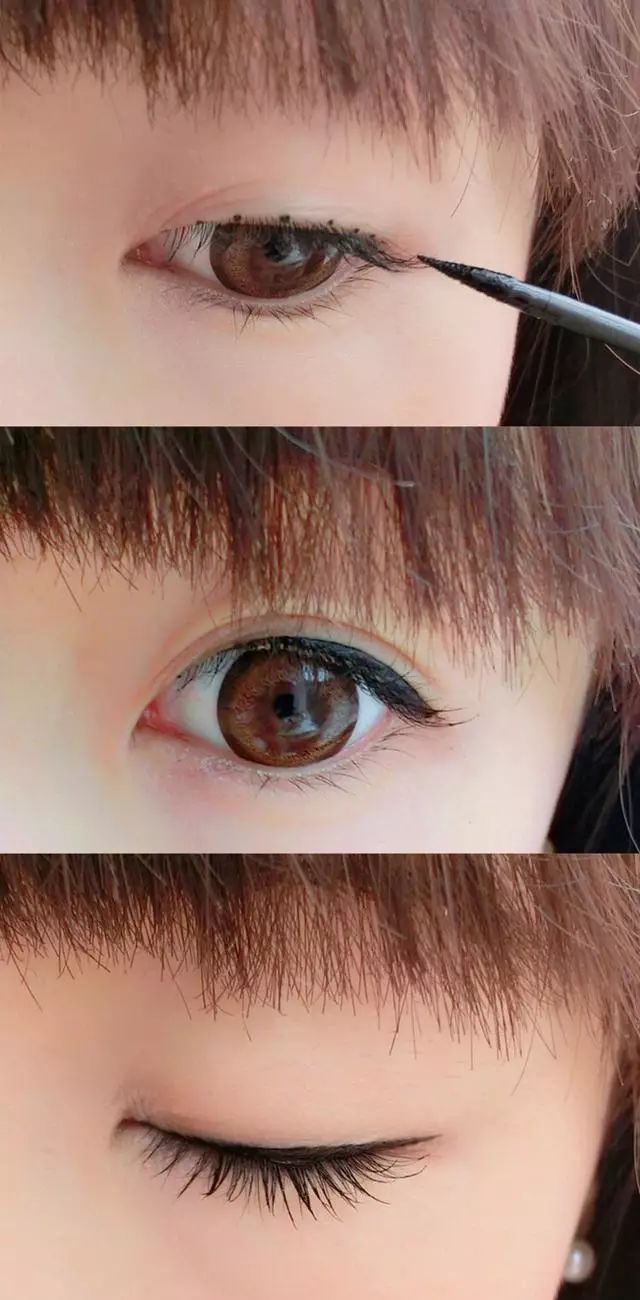 眼线液怎么画眼线视频教程,眼线液怎么画新手教程