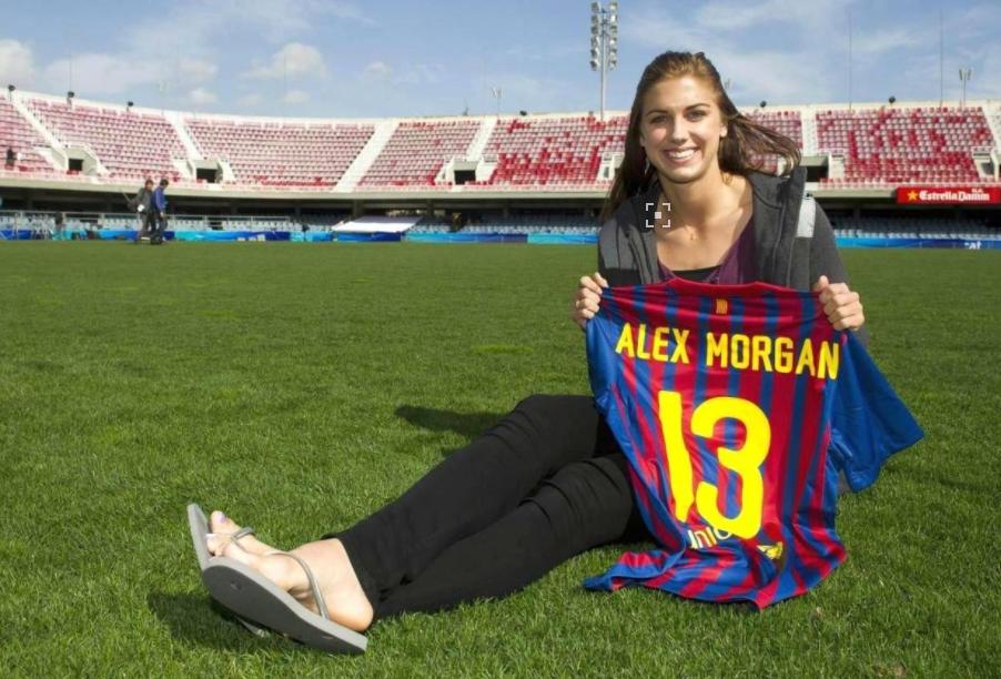 美国最美的女运动员,美国最美足球女神