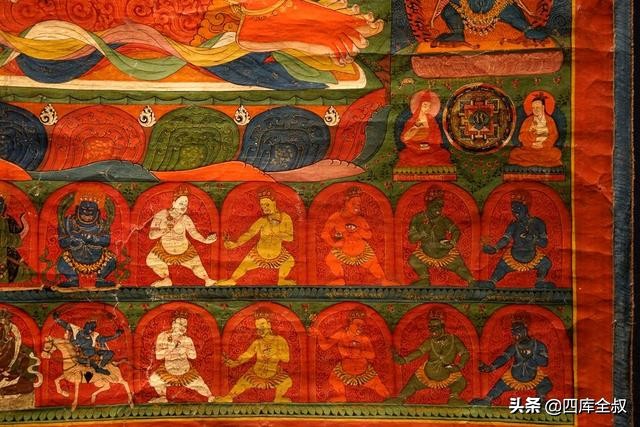 唐卡艺术100幅,了解一下西藏唐卡艺术作品