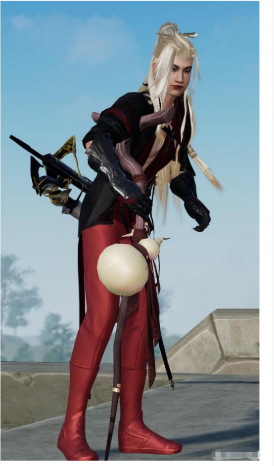 剑三成男红衣外观,剑三成男外装