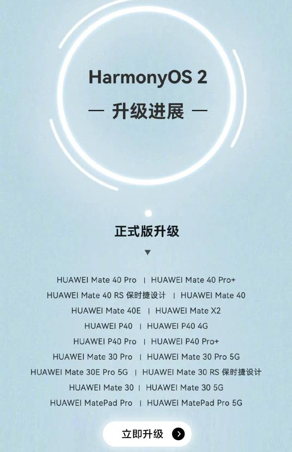 华为鸿蒙系统升级时间和名单,华为新升级的鸿蒙系统怎么操作