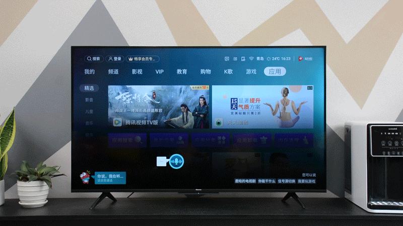 海信e3kpro85寸电视深度测评,2021新品海信ai全面屏智能电视机