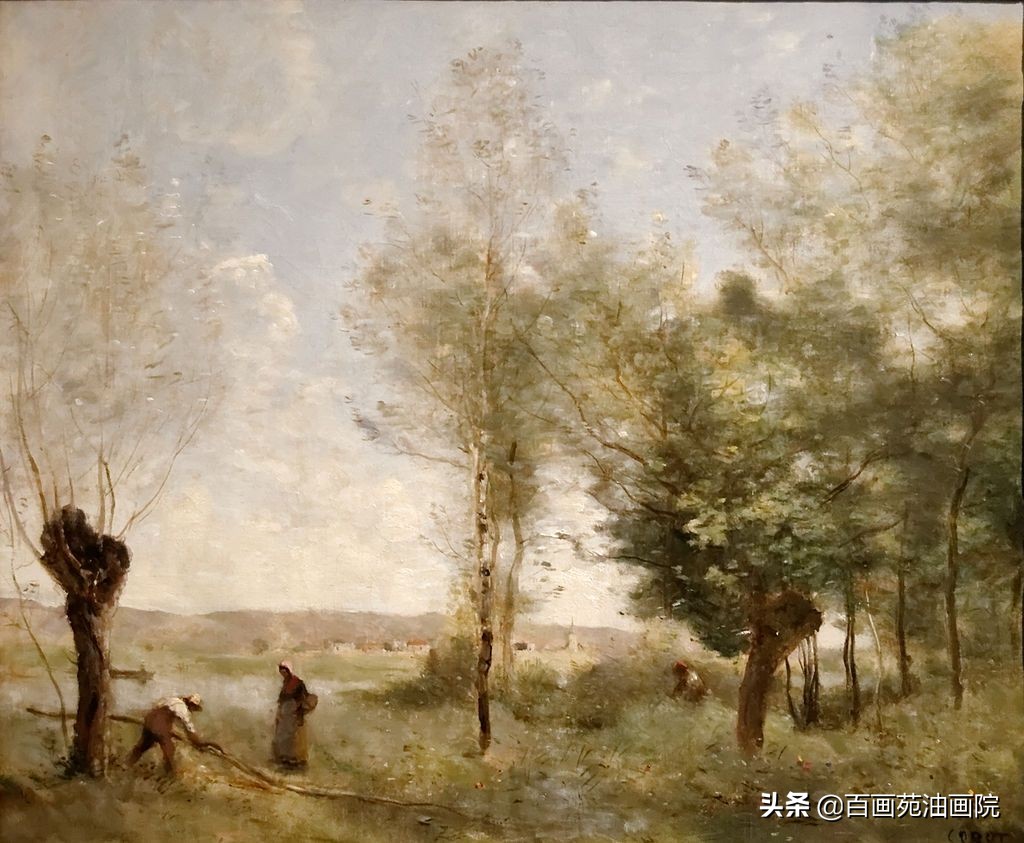 灰色和黄色搭配的油画,入门油画调色笔记