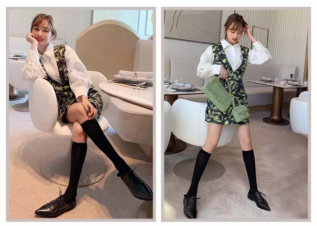 裙子平底鞋,搭黑色平底鞋的裙子怎么搭配