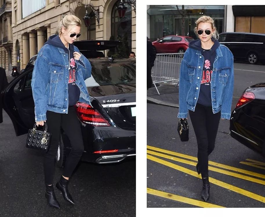 karliekloss维密现场图片,美国超模karliekloss皮裙