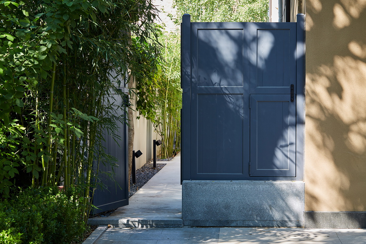 水泥地庭院花园,水泥的花园与森系的庭院有多新颖