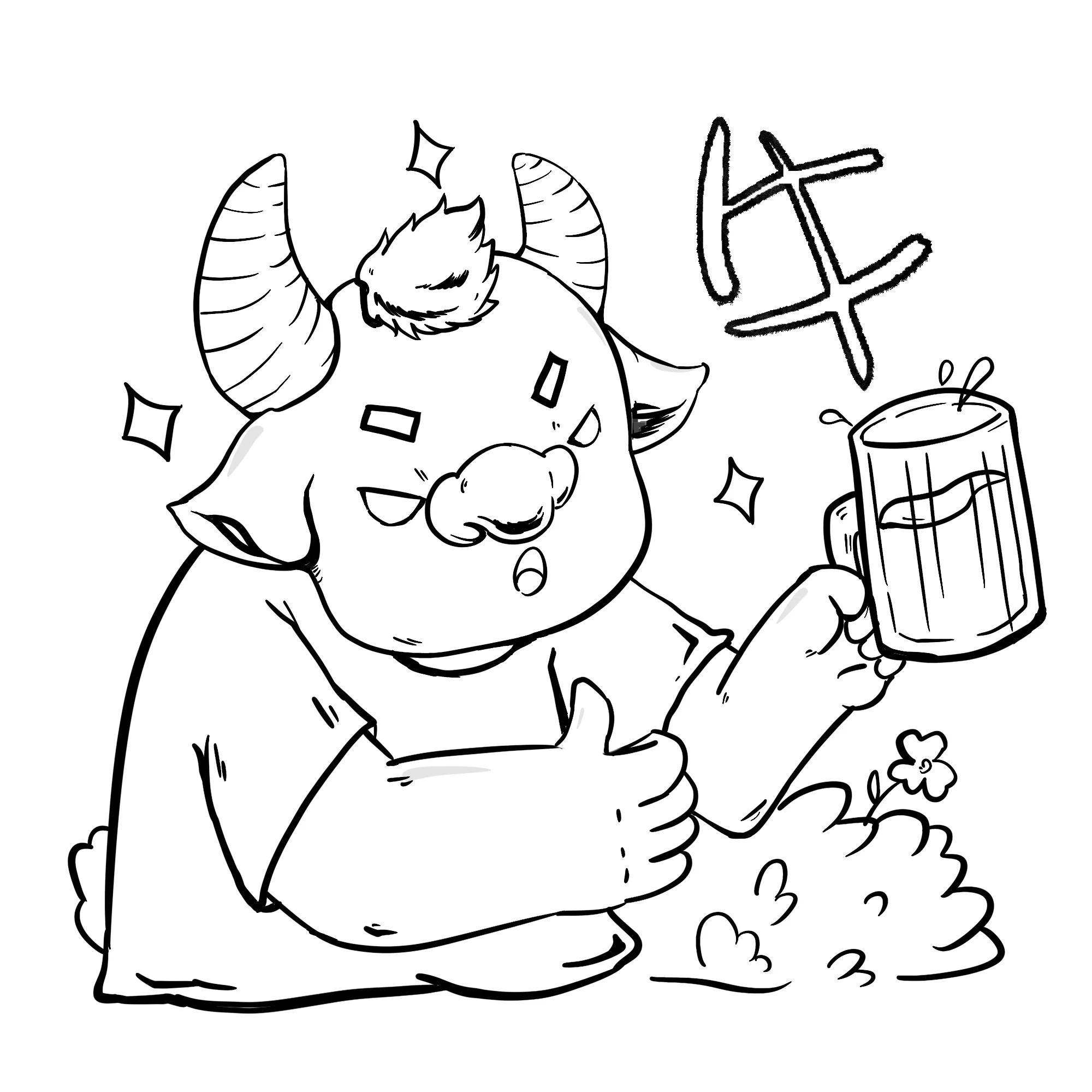 12生肖简笔画单个图片,12生肖简笔画全图图片