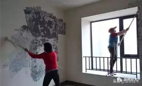 房顶脱皮最简单的补救方法,房顶受潮掉皮最简单的处理