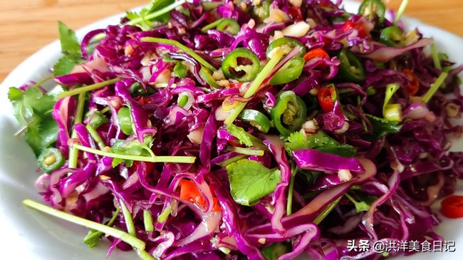 紫甘蓝凉拌要不要焯水,紫甘蓝凉拌需要焯水