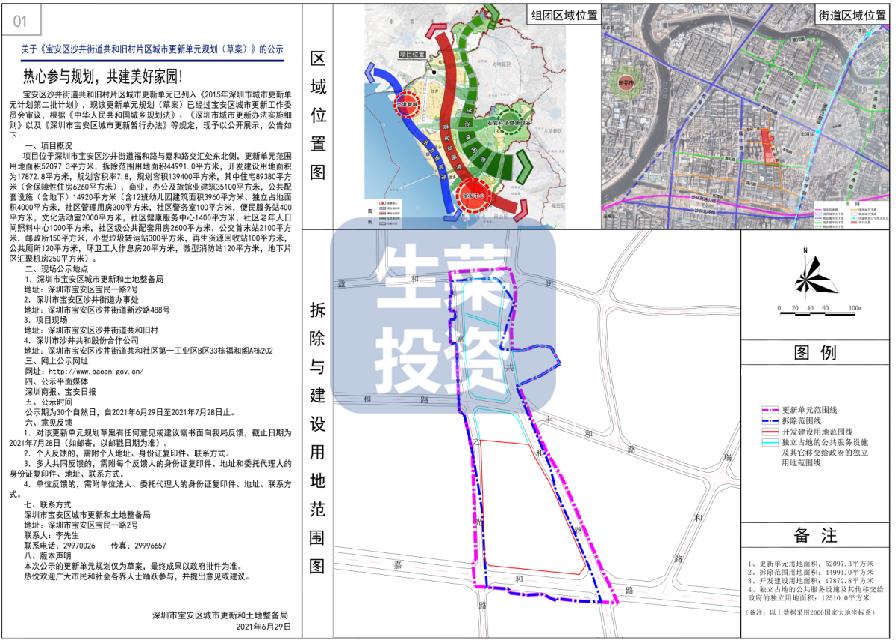 7月第1周：全市18个旧改有新进度！福晟、京基、亿融源投资等入驻