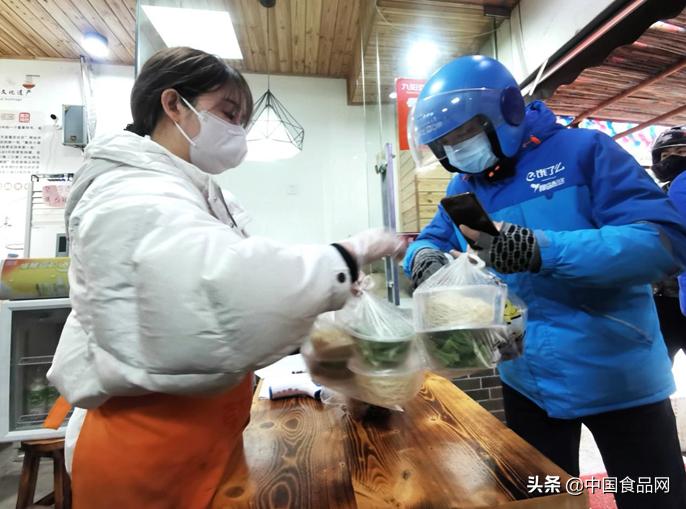 热干面外卖爆单,武汉热干面订单
