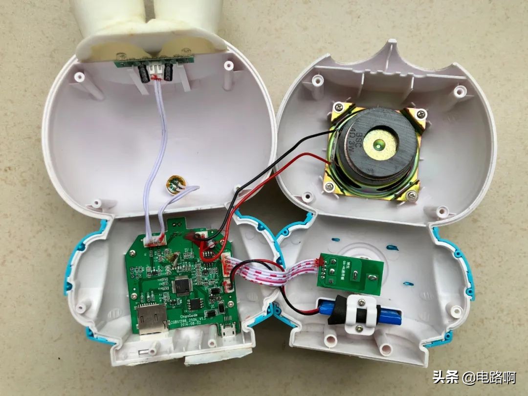 维修火火兔，偶遇最简单的锂电池充电电路，实在是太节省成本了