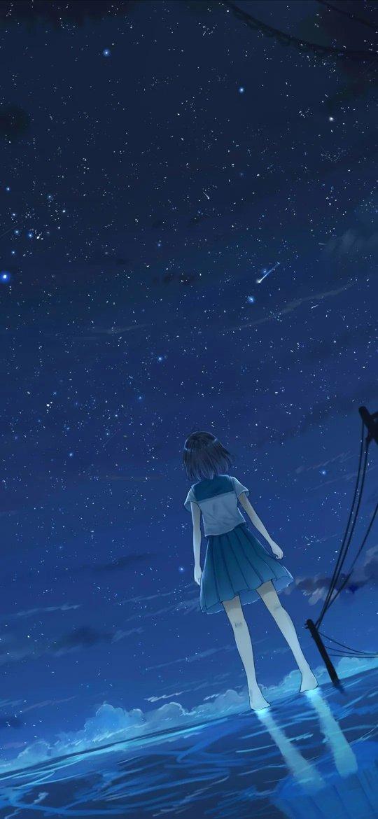 「晚·安」|月遇从云，花遇和风，今晚上的夜空很美，我又想你了