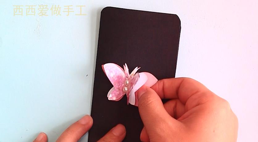 给老师的教师节康乃馨礼物贺卡,教师节贺卡康乃馨慢教程