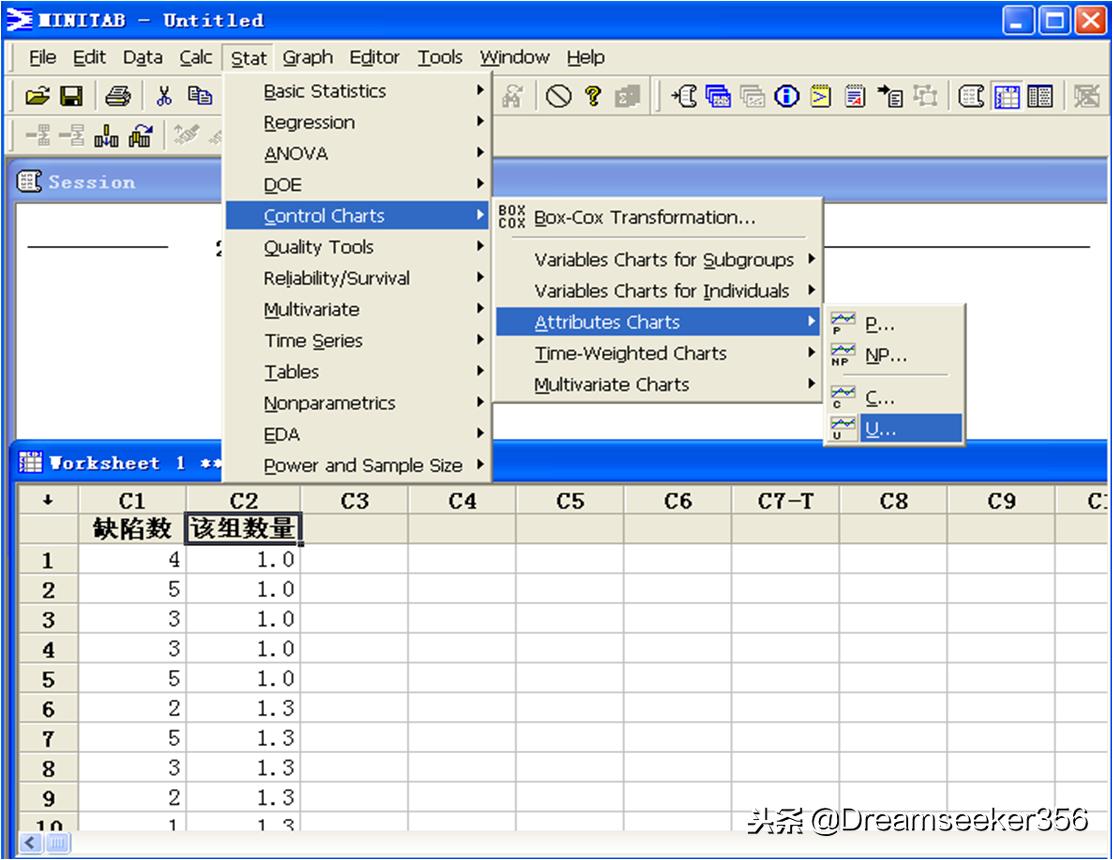 如何使用minitab软件制图,minitab怎么做质量控制图