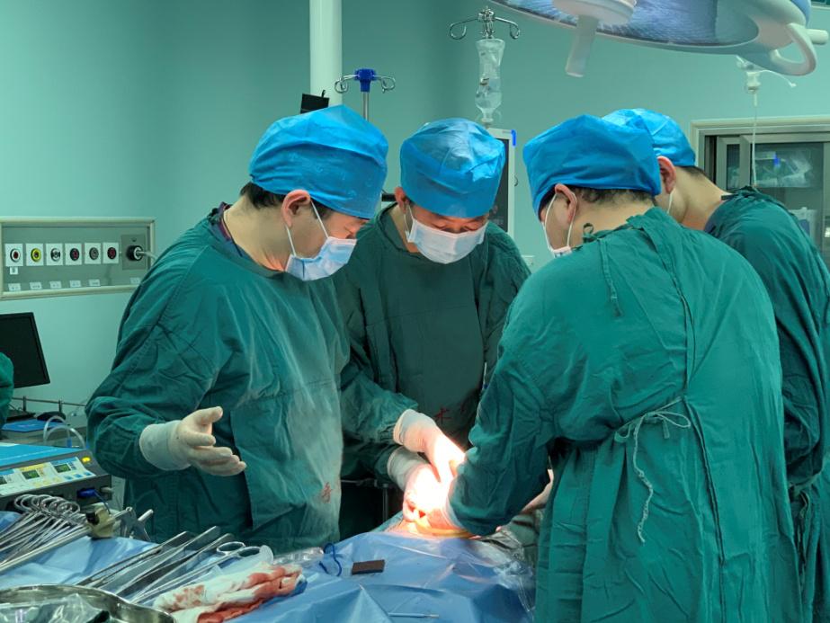 肝破裂缝合手术,肝破裂缝合术