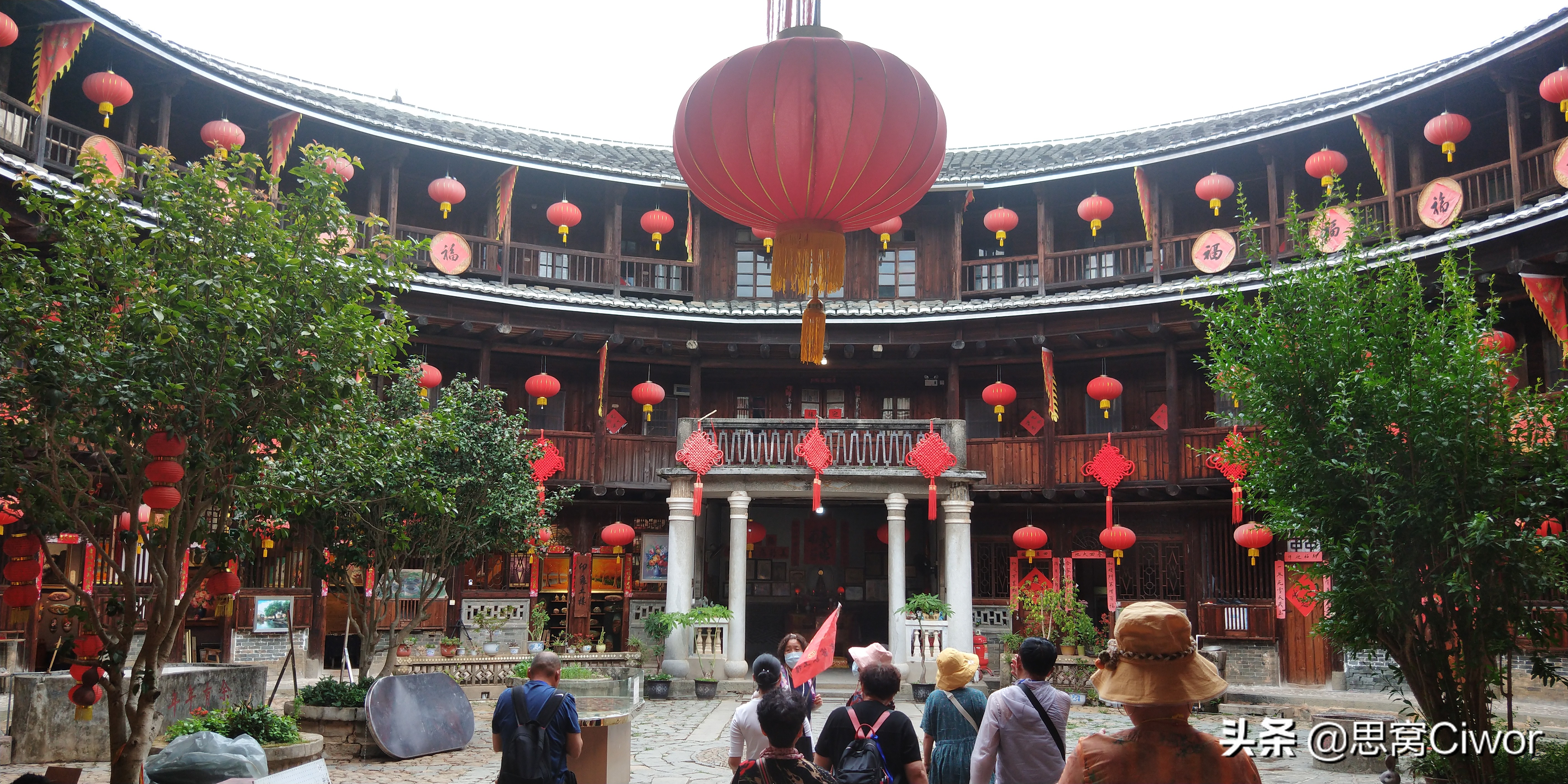 思窝花脸:福建永定土楼,世界遗产名录,中原汉人南迁的客家民系