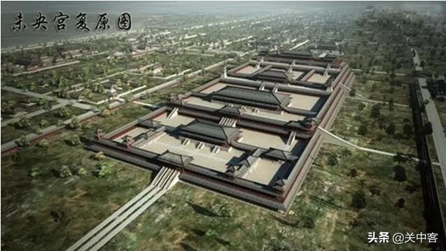 唐朝和秦朝汉朝的宫殿在哪,秦汉关中宫殿分布图