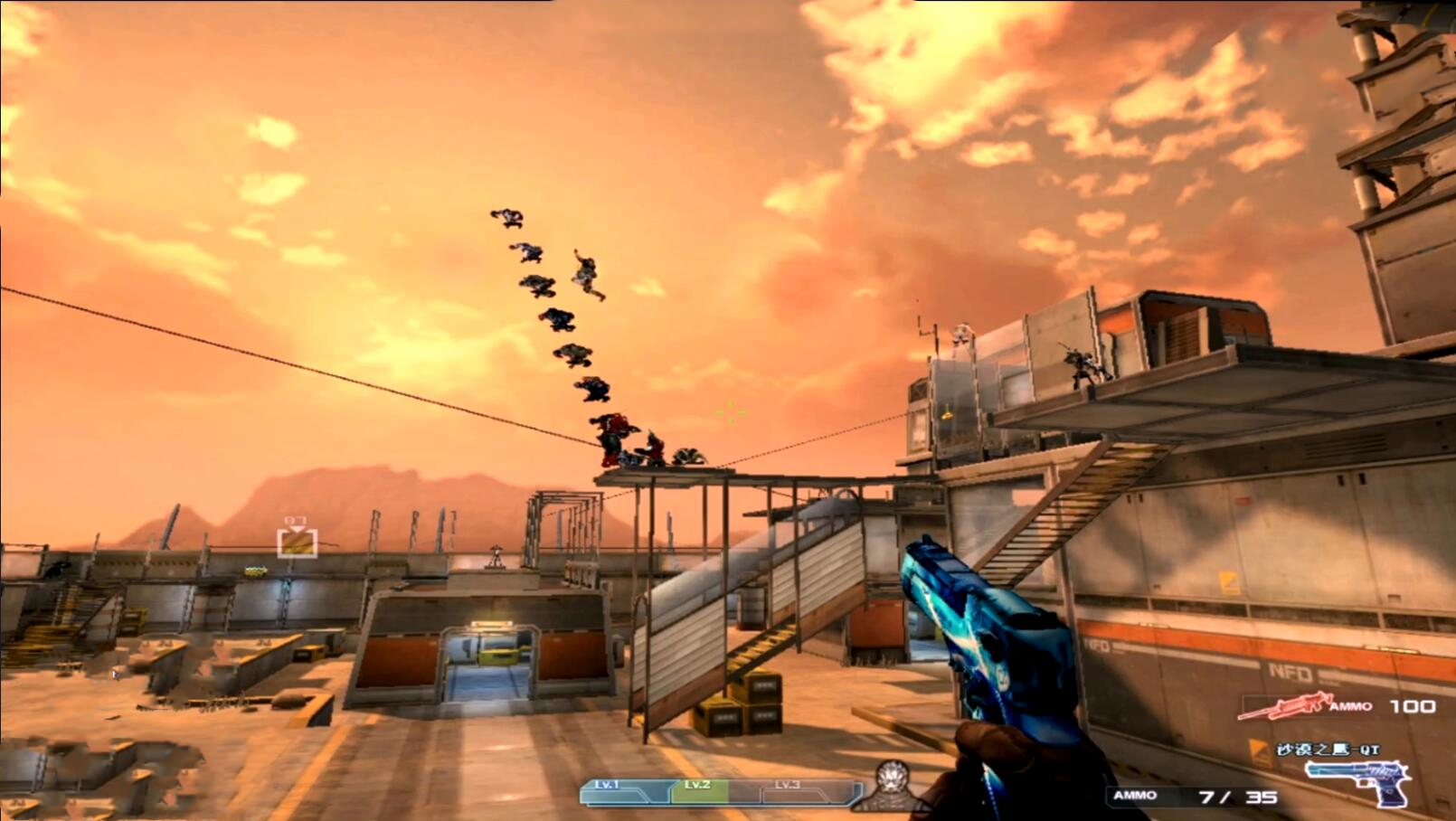 穿越火线沙漠要塞恶魔剑客的故事,穿越火线生化沙漠玩法