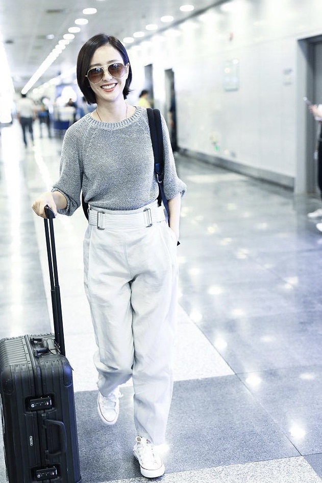 佟丽娅穿搭太高级,佟丽娅同款针织衫