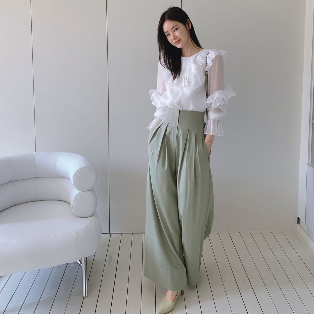 今年春夏就用「淡绿色」来点缀!带你看韩国热销的春绿新品