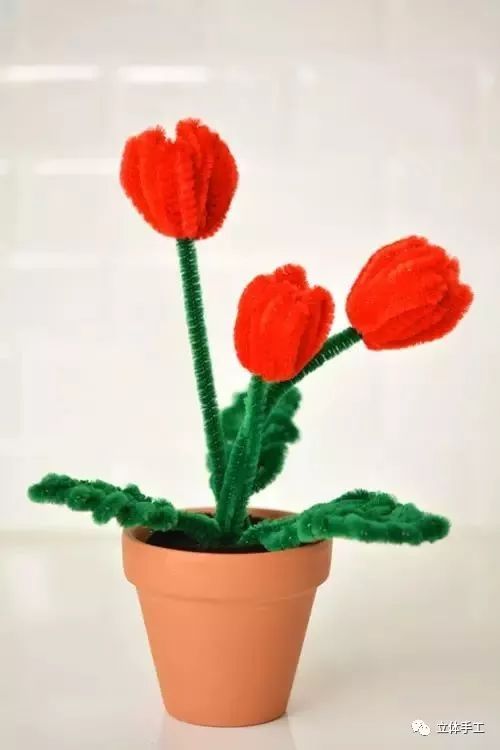 新手玩扭扭棒简单教程,毛根扭扭棒的100种玩法