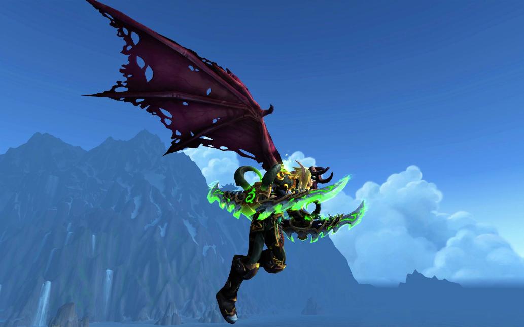 魔兽世界dh浩劫原地冲锋,魔兽世界dh神器丢了