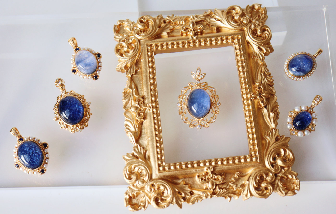 晶石发晶,五彩晶石发晶